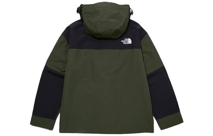 TNF Outdoor Waterproof Colorblock Jacket Olive Green Unisex Fall Edition NJ2HM54C 圖 3