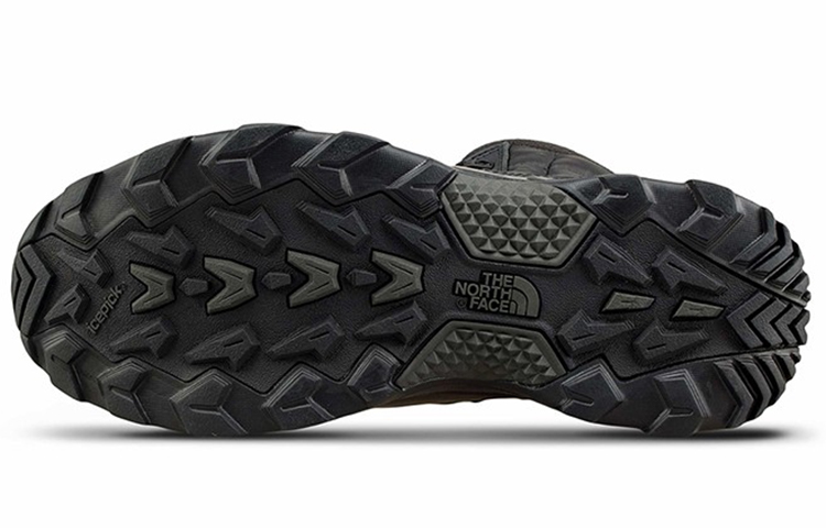 Shop THE NORTH FACE 防水保暖戶外功能鞋 黑色