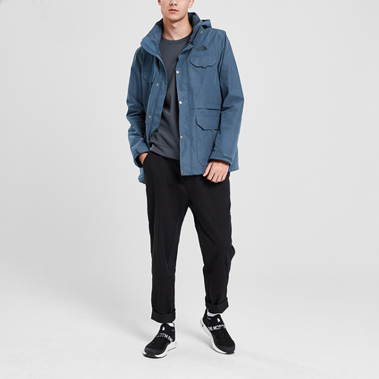 TNF Outdoor Waterproof Multi-Pocket Jacket Blue 4979-N4L 圖 4