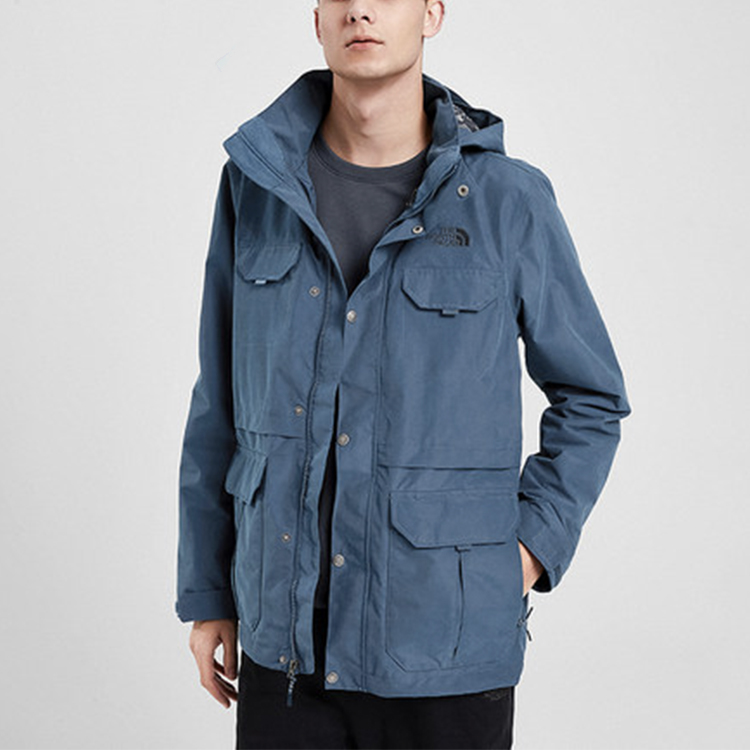 TNF Outdoor Waterproof Multi-Pocket Jacket Blue 4979-N4L 圖 5