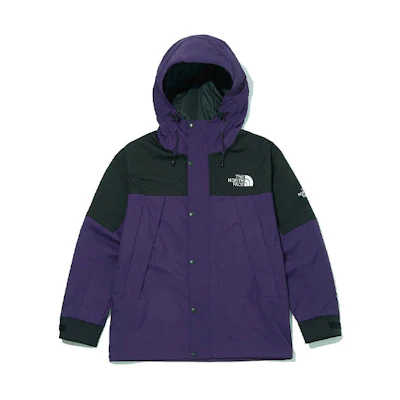 TNF Outdoor Waterproof Windbreaker Hooded Jacket Purple Unisex NJ4HM02M