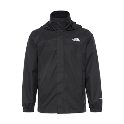 TNF Outdoor Waterproof Windproof Breathable Shell Jacket Unisex Black NF0A8BA8JK3