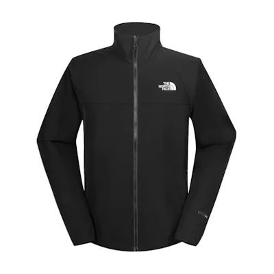 TNF Outdoor Windproof Jacket in Cosmic Black NF0A8AUP-4H0