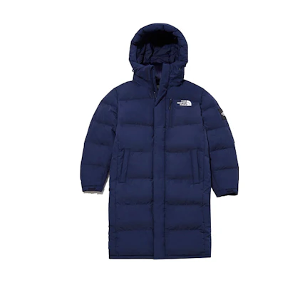 TNF Outdoor Windproof Long Down Jacket with Hood Unisex NC1DL71E