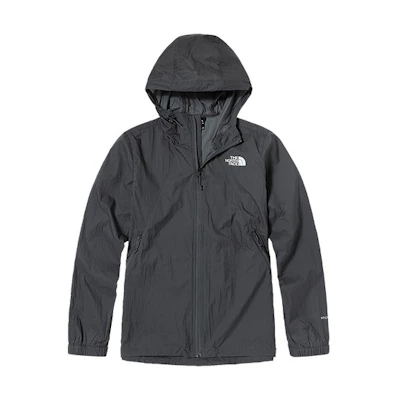 TNF Outdoor Windproof Water-Resistant Hooded Jacket - Gray NF0A4NEE-174