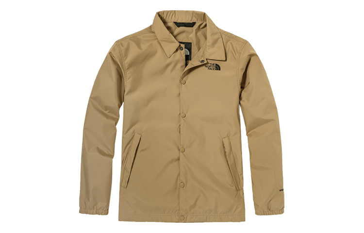TNF Outdoor Windproof Water-Resistant Jacket Khaki (Unisex) NF0A4U8W-PLX