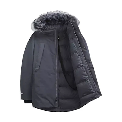 TNF Outerborough Waterproof Insulated Down Coat Grey NF0A4QZ8-174