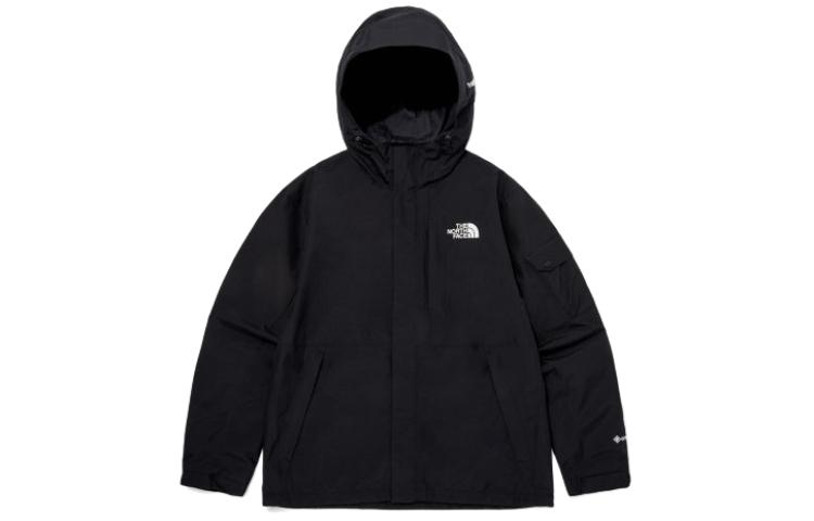 The North Face Oversized Black Hoodie Zip Jacket with Pockets NJ2GQ02A