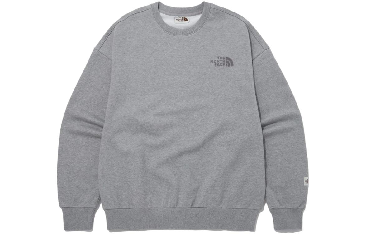 The North Face Oversized Crewneck Grey Long-Sleeve Sweatshirt NM5MP50J