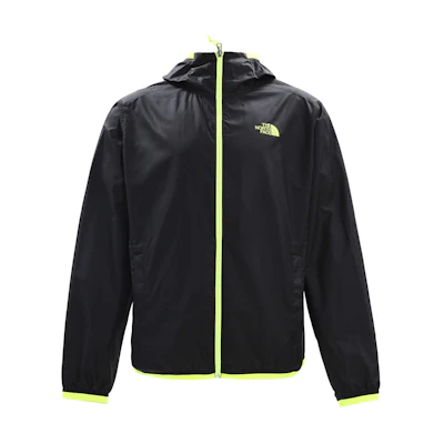 TNF Oversized Letter Print Hoodie Jacket - Black NF0A7ZYE-JK3
