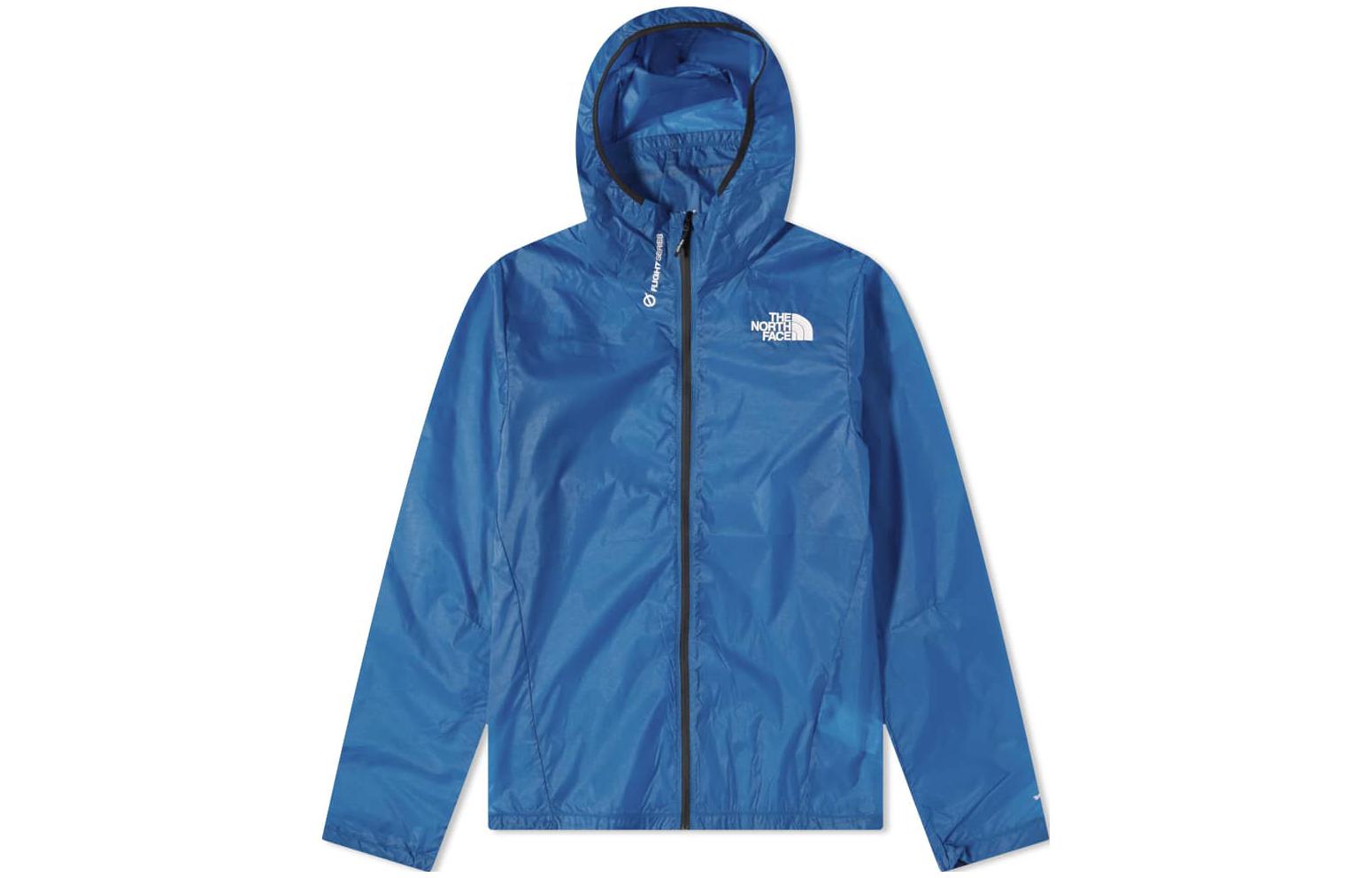 TNF Packable Windproof Water-Repellent Hooded Jacket - Blue NF0A5J7C-M19