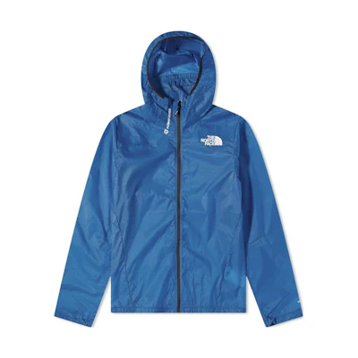 TNF Packable Windproof Water-Repellent Hooded Jacket - Blue NF0A5J7C-M19
