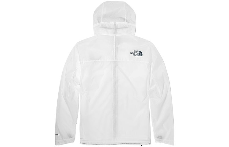 Lookbook The North Face 可收納防風防水連帽外套 白色 NF0A5J7C-FN4