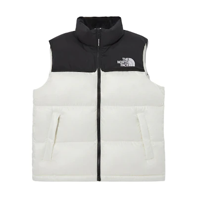 TNF Padded Logo Vest Beige Unisex NV1DQ51K