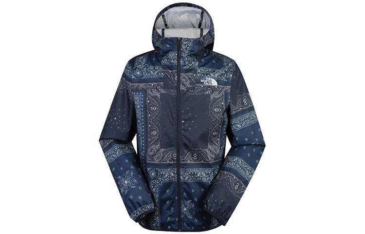 TNF Paisley Waterproof Breathable Jacket Blue Unisex Outdoor Travel NF0A4NC6M10 圖 2
