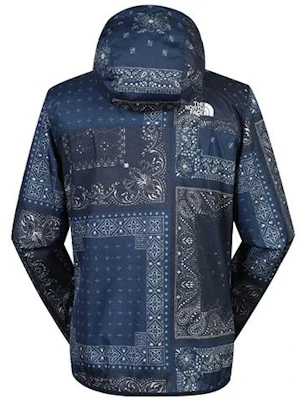 The North Face Paisley Waterproof Breathable Jacket Blue Unisex Outdoor Travel NF0A4NC6M10 Lookbook The North Face Paisley Waterproof Breathable Jacket Blue Unisex Outdoor Travel NF0A4NC6M10