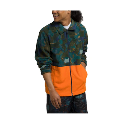 TNF Pali Pile Fleece Jacket Camouflage Zip-Up Long Sleeve Jacket NF0A84H7-O8E