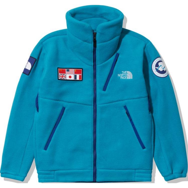 TNF Patterned Print Zip-Up Jacket Emerald Green NA72235J2服装