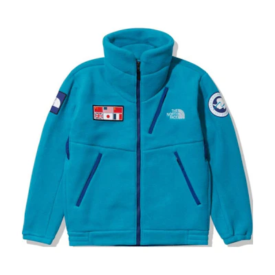 TNF Patterned Print Zip-Up Jacket Emerald Green NA72235J2服装