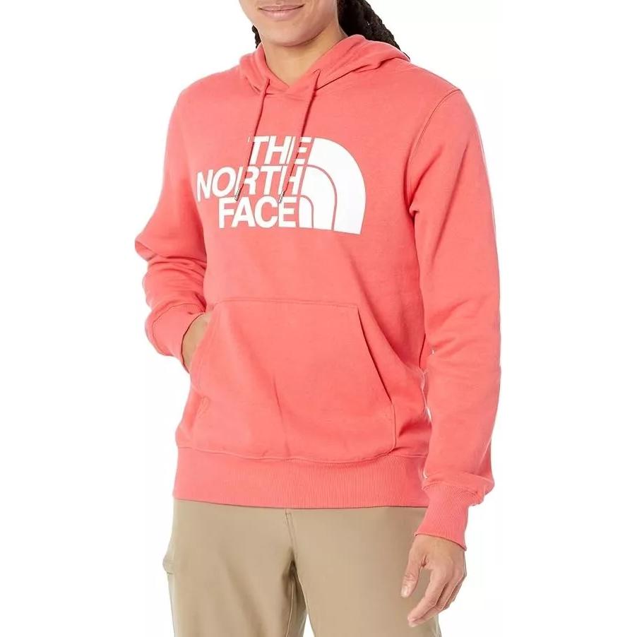 TNF Pink Hoodie Pullover Sweatshirt Loose Fit NF0A7UNL-ONB