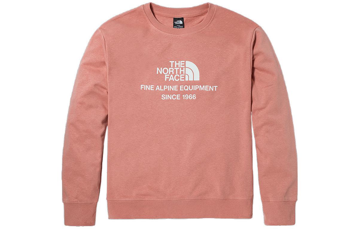TNF Pink Logo Crewneck Sweatshirt Unisex NF0A7WAM-HCZ