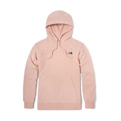 TNF Pink Logo Print Pullover Hoodie - Breathable Knit Unisex NF0A5JVS-UBF