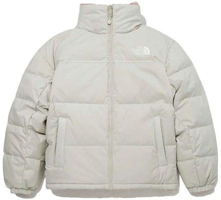 THE NORTH FACE Pink Reversible Down Jacket Winter Unisex with Solid Logo Design NJ1DM73C Shop THE NORTH FACE Pink Reversible Down Jacket Winter Unisex with Solid Logo Design NJ1DM73C