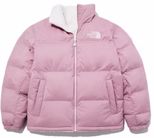The North Face Pink Reversible Fleece Jacket Unisex Couple Style NJ3NL53D The North Face Pink Reversible Fleece Jacket Unisex Couple Style NJ3NL53D