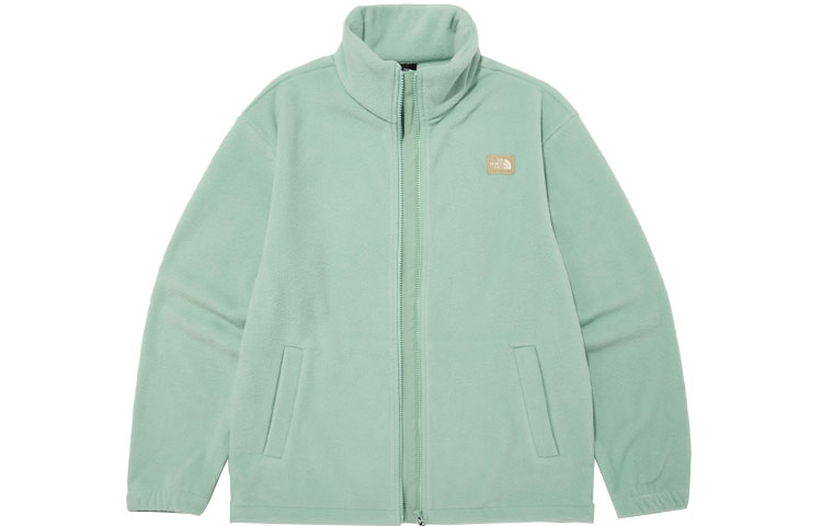 TNF Pistachio Green Fleece Logo Jacket Unisex Casual NJ4FN58D