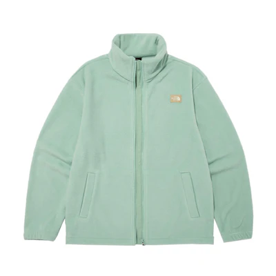 TNF Pistachio Green Fleece Logo Jacket Unisex Casual NJ4FN58D