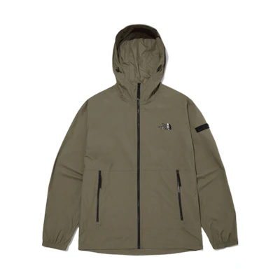 TNF Plain Logo Waterproof Hooded Jacket NJ3LN01B