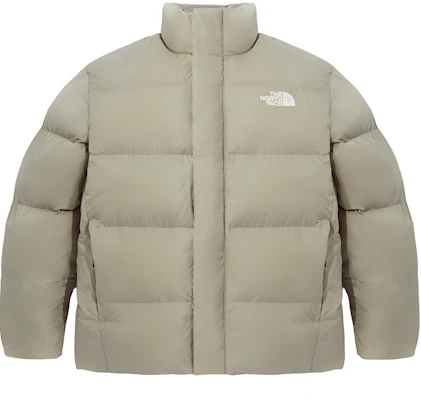The North Face Plain Zip-Up Long Sleeve Puffer Jacket Unisex Light Beige. NJ3NQ51D Order The North Face Plain Zip-Up Long Sleeve Puffer Jacket Unisex Light Beige. NJ3NQ51D