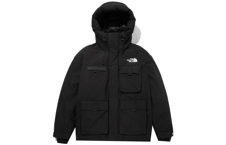 The North Face Polar Air Eco Fabric Outdoor Black Utility Jacket Unisex NJ1DM67D