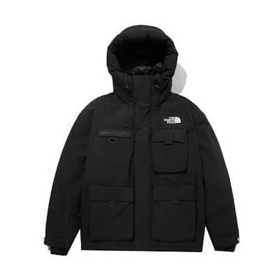 TNF Polar Air Eco Fabric Outdoor Black Utility Jacket Unisex NJ1DM67D