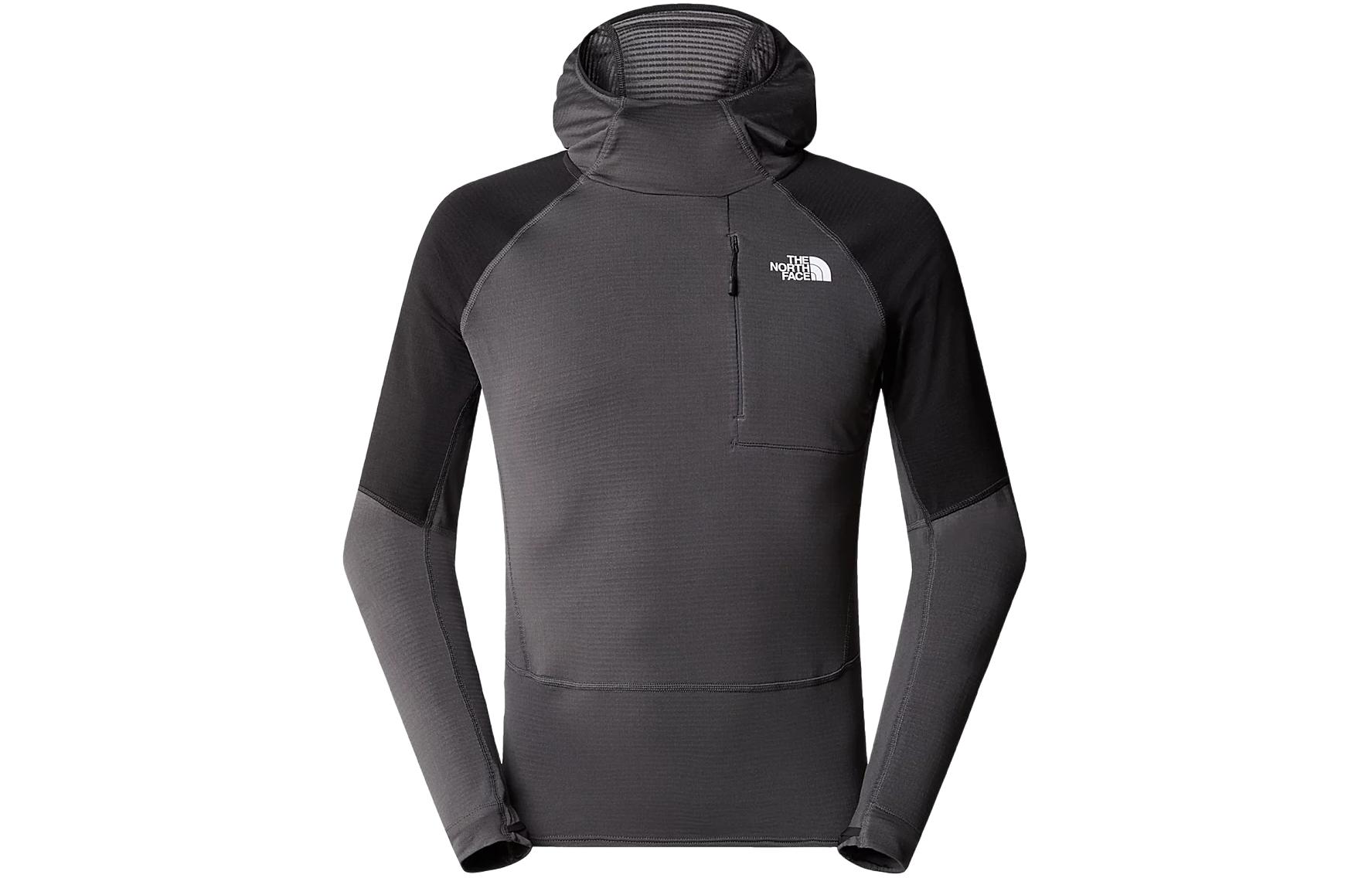 TNF Polartec® Power Grid™ Logo Hoodie Jacket Men’s Dark Grey NF0A87J9-MN8