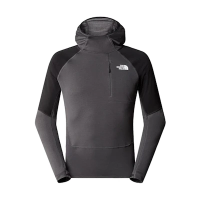 TNF Polartec® Power Grid™ Logo Hoodie Jacket Men’s Dark Grey NF0A87J9-MN8