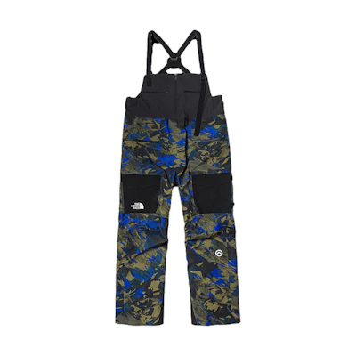 TNF Printed Colorblock Waterproof Hiking Bib Pants - Multicolor NF0A82UU-9B0