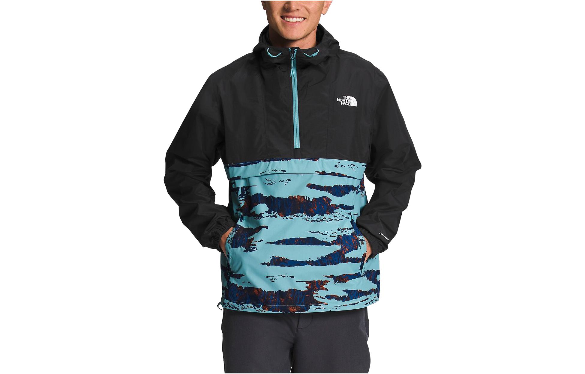 TNF Printed Colorblock Long-Sleeve Jacket NF0A7QF5-IRM