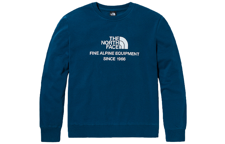 TNF Printed Crewneck Knit Pullover Sweatshirt Unisex NF0A7WAM-N4L