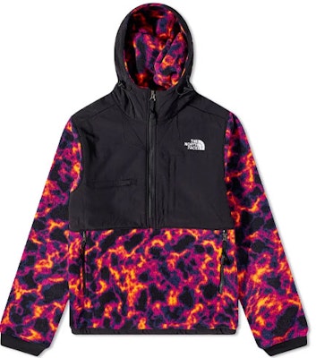 ザ・ノース・フェイス プリント デナリ 2 ハーフジップ フード ジャケット ブラック メンズ NF0A5J1H-29K Order ザ・ノース・フェイス プリント デナリ 2 ハーフジップ フード ジャケット ブラック メンズ NF0A5J1H-29K