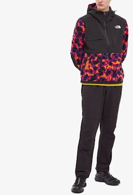 ザ・ノース・フェイス プリント デナリ 2 ハーフジップ フード ジャケット ブラック メンズ NF0A5J1H-29K Lookbook ザ・ノース・フェイス プリント デナリ 2 ハーフジップ フード ジャケット ブラック メンズ NF0A5J1H-29K