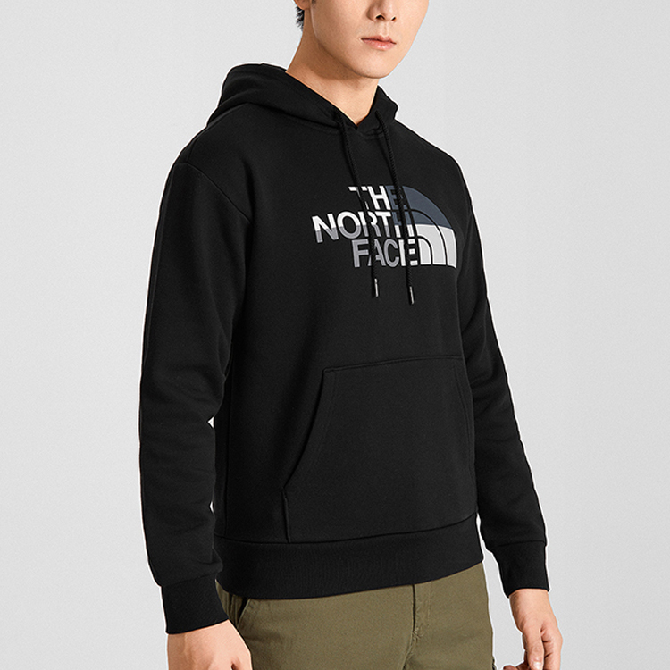 TNF Printed Fleece Pullover Hoodie Winter Unisex Black NF0A5AZI-JK3 圖 5