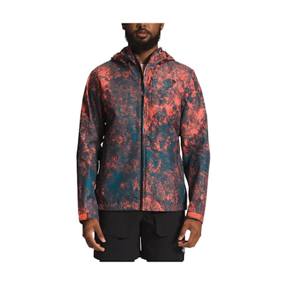 TNF Printed Hooded Long-Sleeve Jacket for Men NF0A7QAW-IQB