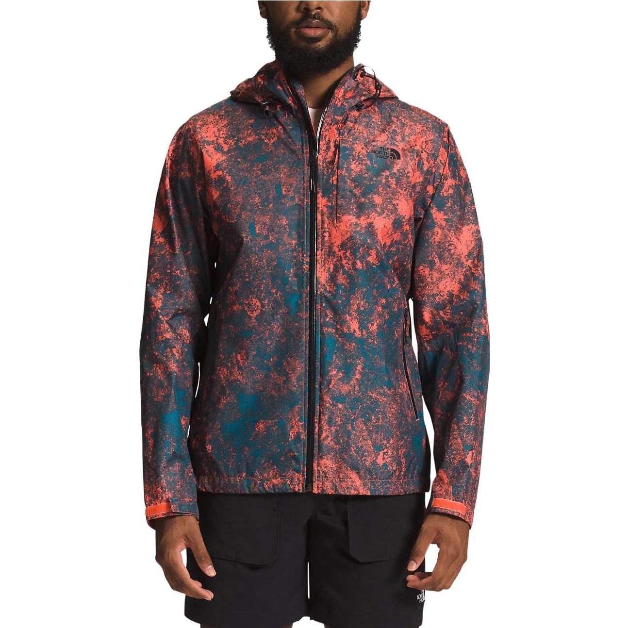 TNF Printed Hooded Long-Sleeve Jacket for Men NF0A7QAW-IQB 圖 3