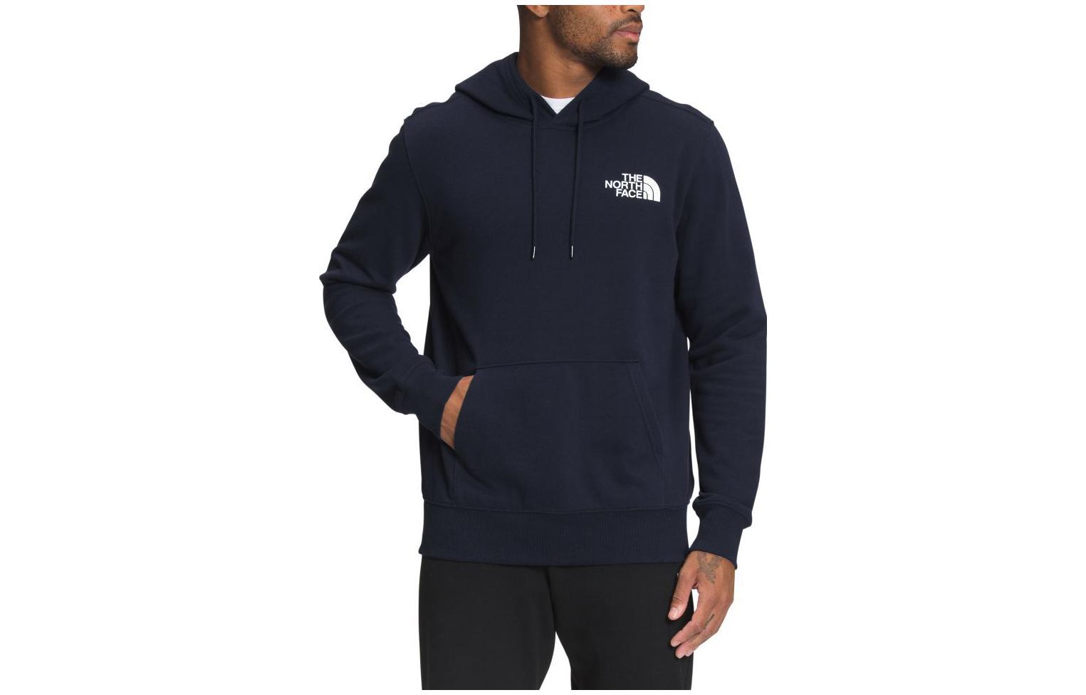 TNF Printed Hoodie Pullover in Navy Blue NF0A4761-6D1