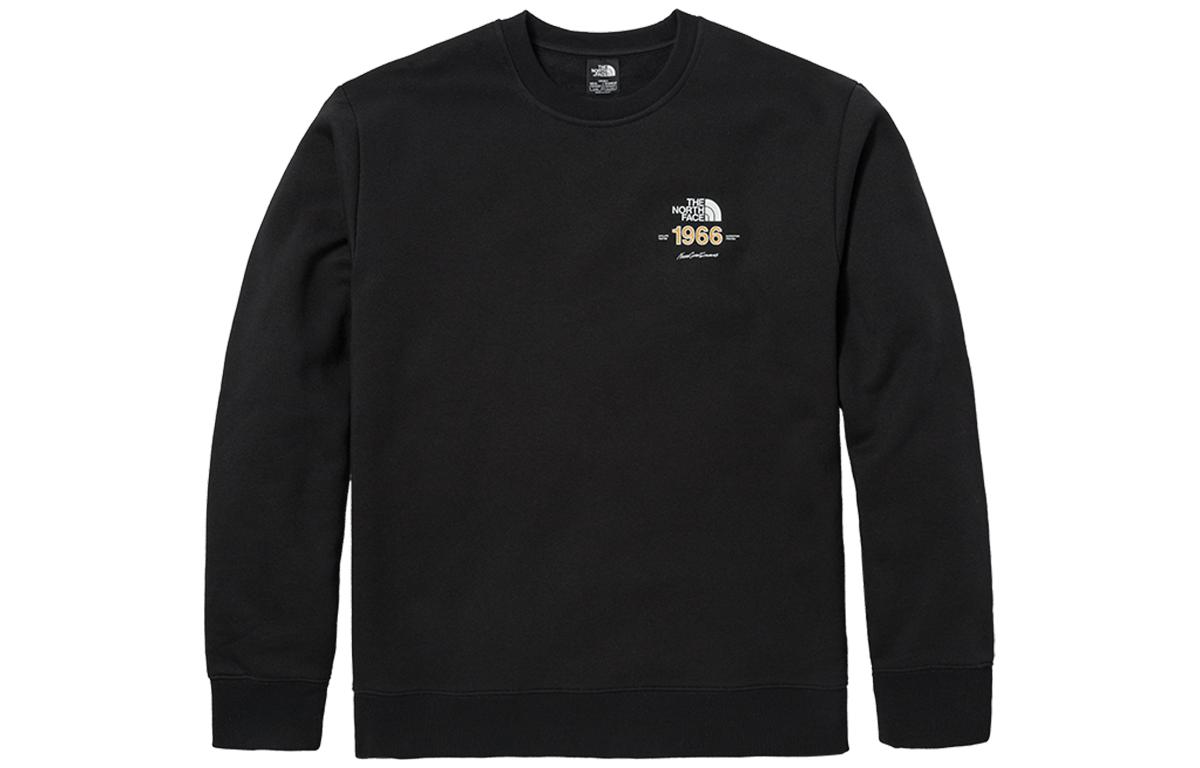 TNF Printed Pullover Long Sleeve Sweatshirt Unisex Black NF0A83OZ-JK3