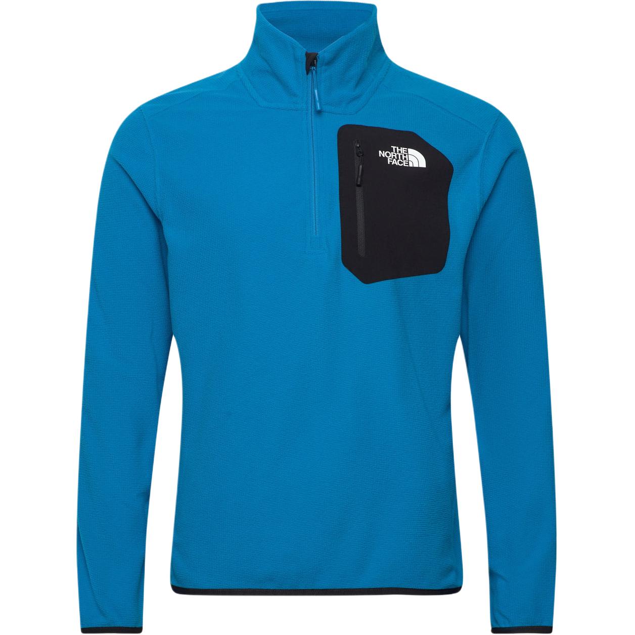 TNF Printed Stand Collar Long-Sleeve Sweatshirt Blue NF0A87JA-WIJ