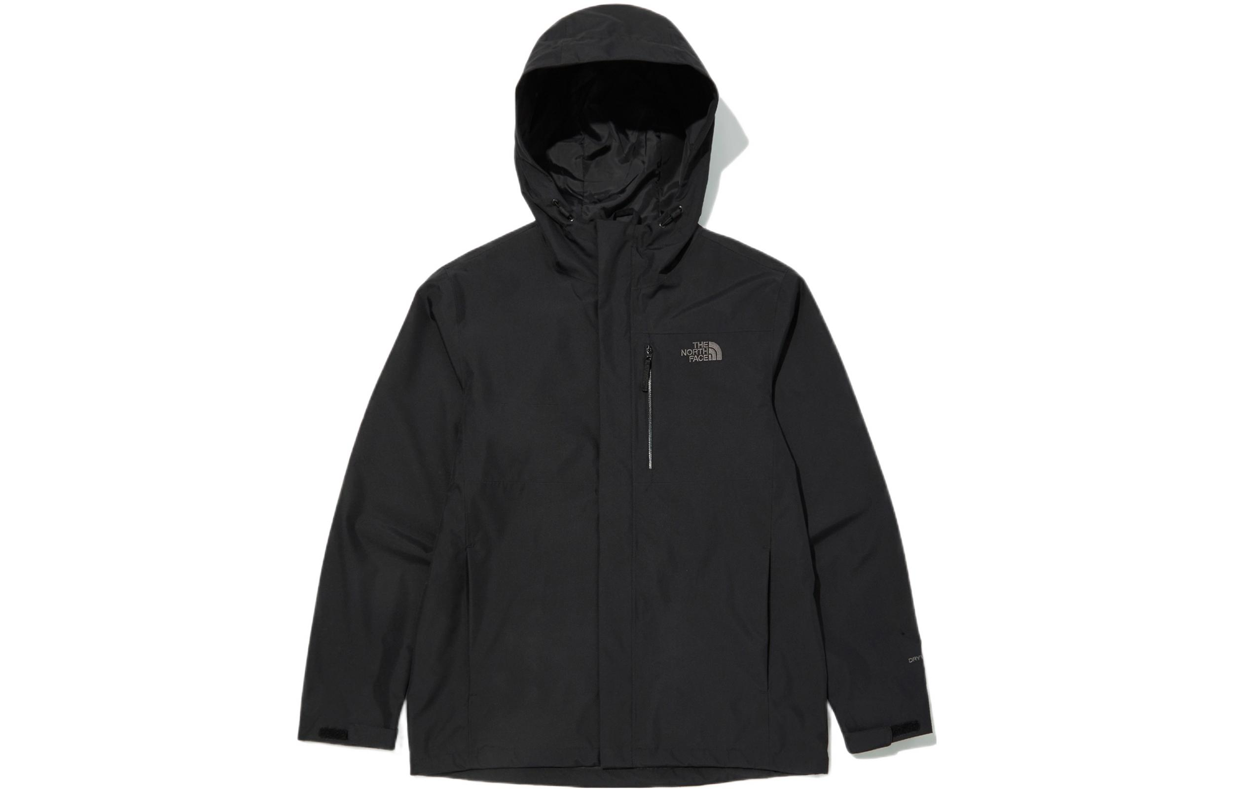 TNF Pro Shield Embroidered Logo Black Hooded Jacket NJ2HN00A