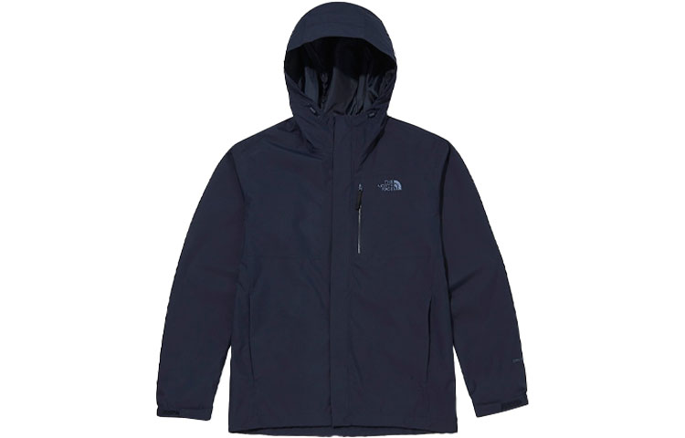 TNF Pro Shield Waterproof Hoodie Jacket Navy Blue NJ2HM00D