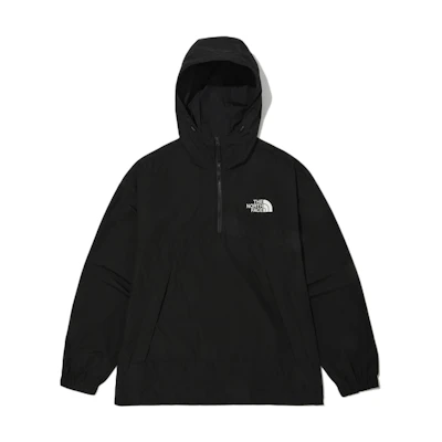 TNF Pullover Half-Zip Hoodie Jacket Black for Men NA3BN12B